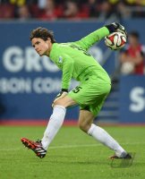 Fussball  1. Bundesliga  14/15: Torwart Marwin Hitz (FC Augsburg)