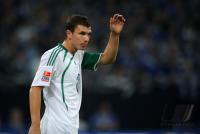 FUSSBALL, 1. BUNDESLIGA, 6. Spieltag, Wolfsburg: DZEKO