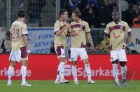 Fussball 1. Bundesliga  Saison 2010/2011:  TSG 1899 Hoffenheim - Hannover 96