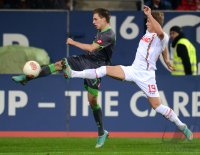 Fussball 1. Bundesliga, Saison 2012/2013:   FC Augsburg - Borussia Moenchengladbach