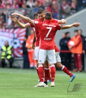 Fussball 1. Bundesliga Saison 15/16: FC Bayern Muenchen - Hannover 96