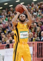 Basketball 1. Bundesliga  13/14  Walter Tigers Tuebingen  - MPH Riesen Ludwigsburg