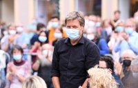 Politik, Wahlkampf Buendnis 90/Die Gruenen: Gruenen Bundesvorsitzender Robert Habeck