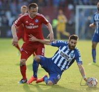 Fussball, 1. Bundesliga  Saison 2014/2015 Relegation: Karlsruher SC - Hamburger SV