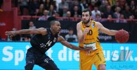 Basketball 1. Bundesliga 16/17 Hauptrunde: Walter Tigers Tuebingen -  Telekom Baskets Bonn
