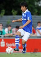 FUSSBALL, 1. BUNDESLIGA, SAISON 2010/2010: Schalke: JUNMIN Einzelaktion
