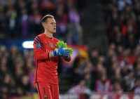 Fussball CHL 15/16 Viertelfinale: Atletico Madrid - FC Barcelona