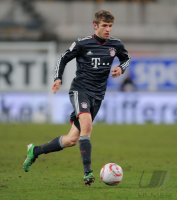 Fussball 1. Bundesliga  Saison 2010/2011: Thomas Mueller (FC Bayern Muenchen)