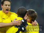 Fussball 1. Bundesliga: Dortmund - Kaiserslautern, Jubel Rosicky
