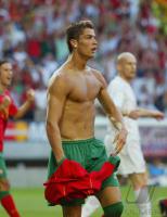Fussball International Euro 2004:    JUBEL Cristiano RONALDO (POR)