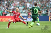 Fussball Bundesliga Saison 17/18: SV Werder Bremen - FC Bayern Muenchen