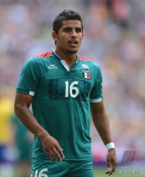 FUSSBALL Olympia 2012 FINALE: Brasilien - Mexiko