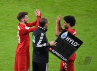 Fussball 1. Bundesliga Saison 19/20: FC Bayern Muenchen - VfL Wolfsburg