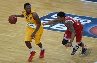 Basketball 1. Bundesliga 14/15 Hauptrunde:  Walter Tigers Tuebingen - FC Bayern Muenchen