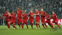 FUSSBALL  DFB POKAL SAISON  11/12  HALBFINALE: JUBEL FC Bayern Muenchen
