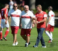 Einlagespiel in Hallwangen, Bezirksauswahl - VfB Stuttgart Traditionself