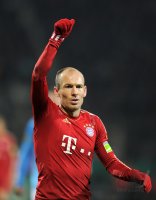 Fussball DFB Pokal 11/12 : Arjen Robben (FC Bayern Muenchen)