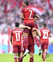 Fussball 1. Bundesliga Saison 21/22: Borussia Dortmund - FC Bayern Muenchen