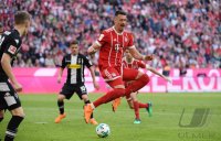 Fussball  1.Bundesliga   Saison 17/18: FC Bayern Muenchen - Borussia Moenchengladbach