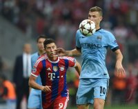 Fussball CHL  Saison 2014/2015: FC Bayern Muenchen - Manchester City