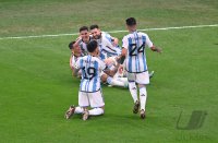 FUSSBALL WM 2022 Finale: Argentinien - Frankreich