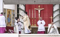Vatikan, Rom Ostermesse 2024 Papst Franziskus I.