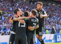 FUSSBALL WM 2018 Vorrunde Argentinien - Island