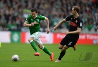 Fussball, 1. Bundesliga  Saison 2013/2014: SV Werder Bremen - VfB Stuttgart