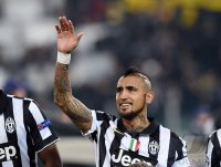 Fussball CHL 14/15 Achtelfinale: Vidal Arturo (Juventus Turin)