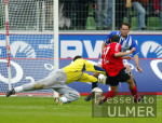 Fussball 1. Bundesliga: Leverkusen - Berlin, Tor Neuville