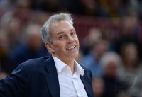 Basketball 1. Bundesliga 2013/2014:  Walter Tigers Tuebingen - Fraport Skyliners Frankfurt