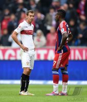 Fussball 1. Bundesliga Saison 14/15: FC Bayern Muenchen - VfB Stuttgart