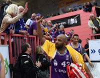 Basketball 1. Bundesliga 14/15 Hauptrunde:  Walter Tigers Tuebingen - BG Goettingen