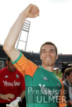 Fussball 1. Bundesliga: Bremen - Hamburg, Jubel ISMAEL