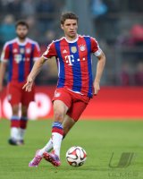 FUSSBALL 1. Bundesliga 2014/2015: Thomas Mueller (FC Bayern Muenchen)