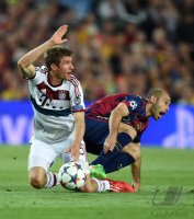 Fussball CHL 14/15 Halbfinale: FC Barcelona - FC Bayern Muenchen