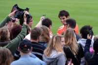 Fussball 1. Bundesliga :  Training beim FC Bayern Muenchen