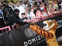 Basketball 1. Bundesliga 23/24: Tigers Tuebingen - Basketball Lšwen Braunschweig