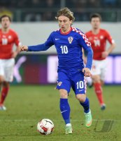 Fussball International Testspiel: Luka Modric (Kroatien)