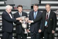 Fussball, 02.12.2007, Gruppenauslosung Euro 2008 in Luzern