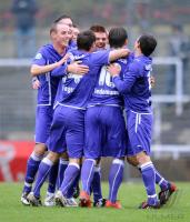 Fussball 3. Bundesliga:  JUBEL Niels Hansen (Osnabrueck)