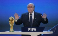 FUSSBALL International  FIFA  WM 2018 und FIFA WM 2022 : FIFA Praesident Blatter (SUI)