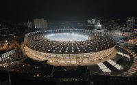 Fussball Olympiastadion in Kiew; Finalstadion Euro 2012