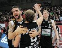 Basketball 1. Bundesliga  11/12:  Walter Tigers Tuebingen - ENBW Ludwigsburg