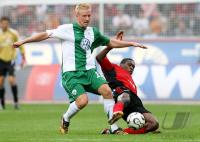 Fussball 1. Bundesliga: Leverkusen - Wolfsburg