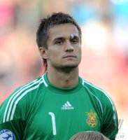 Fussball U21-Europameisterschaft 2011:  Torwart Anton Kanibolotskiy (Ukraine)