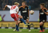 Fussball, 1. Bundesliga  Saison 2014/2015, Relegation: Hamburger SV - Karlsruher SC