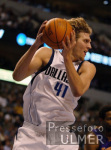 Basketball NBA  Mavericks  vs. Lakers  Dirk Nowitzki  (D)