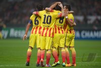 Fussball Champions League 13/14: JUBEL  FC Barcelona