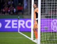 Fussball DFB Pokal 2. Runde 21/22: 1. FC Kaiserslautern - Borussia Moenchengladbach